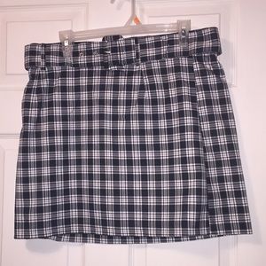 H&M Plaid Skirt